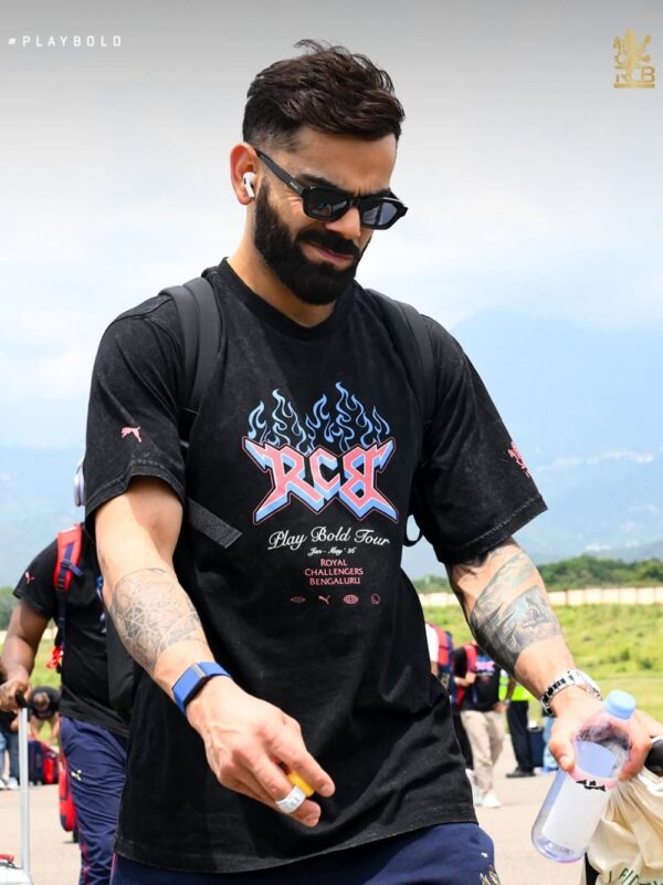 RCB Black Acid Wash T-Shirt – Premium Edition | Only on OUTTIZ