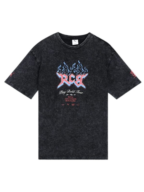 RCB Black Acid Wash T-Shirt – Premium Edition | Only on OUTTIZ