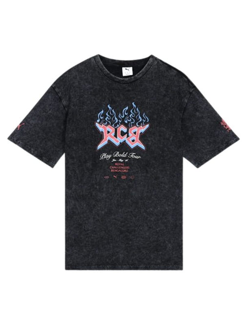 RCB Black Acid Wash T-Shirt – Premium Edition | Only on OUTTIZ