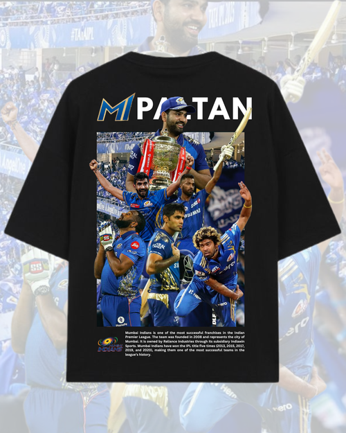 Mumbai Indians “One Family Paltan” Graphic T-Shirt - Outtiz