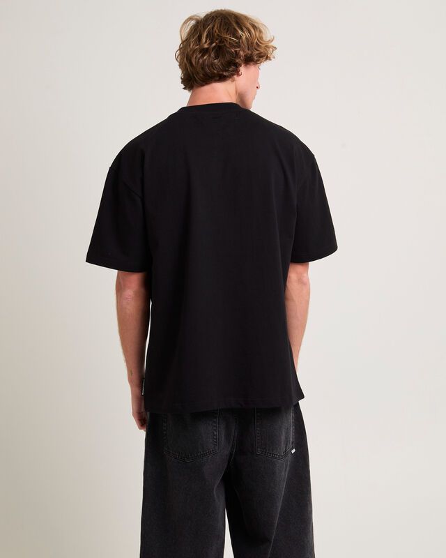 Virat 18 Unrivaled Oversized Black T-Shirt