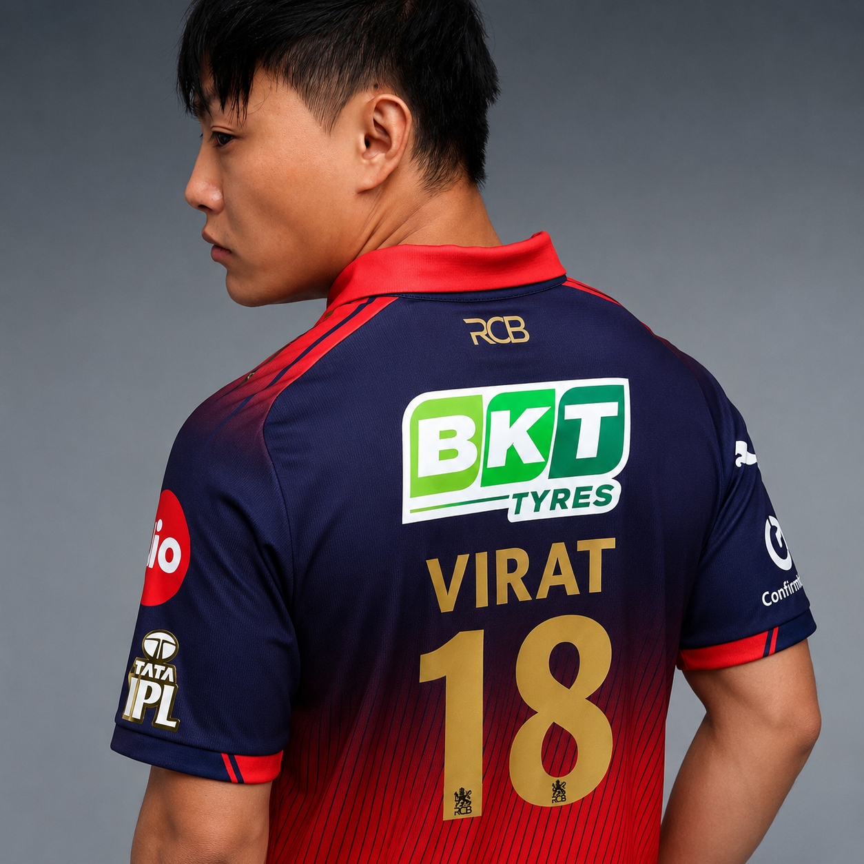 PUMA x RCB 2026 Men's Official Match Jersey