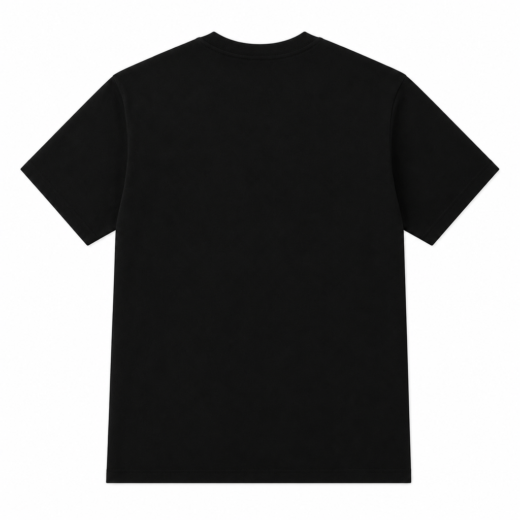 Virat 18 Unrivaled Oversized Black T-Shirt