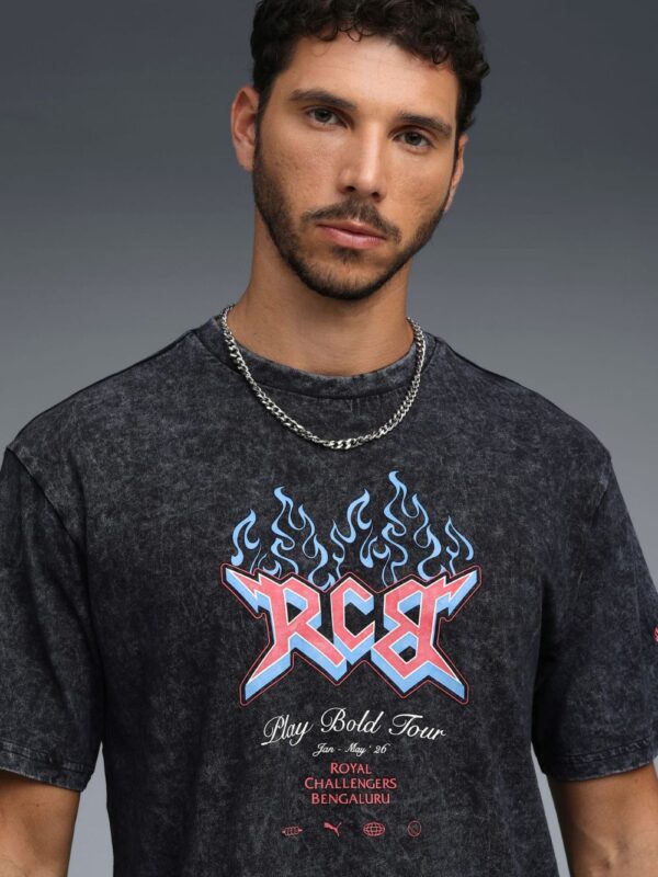 RCB Black Acid Wash T-Shirt – Premium Edition | Only on OUTTIZ